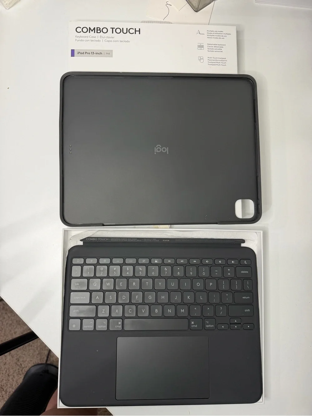 Logitech Combo Touch Keyboard Case - Black
